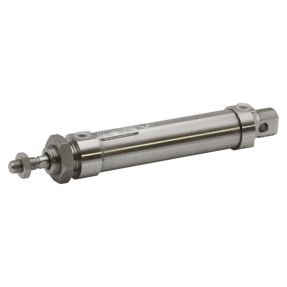 Cilindros inoxidables según la norma ISO 6432