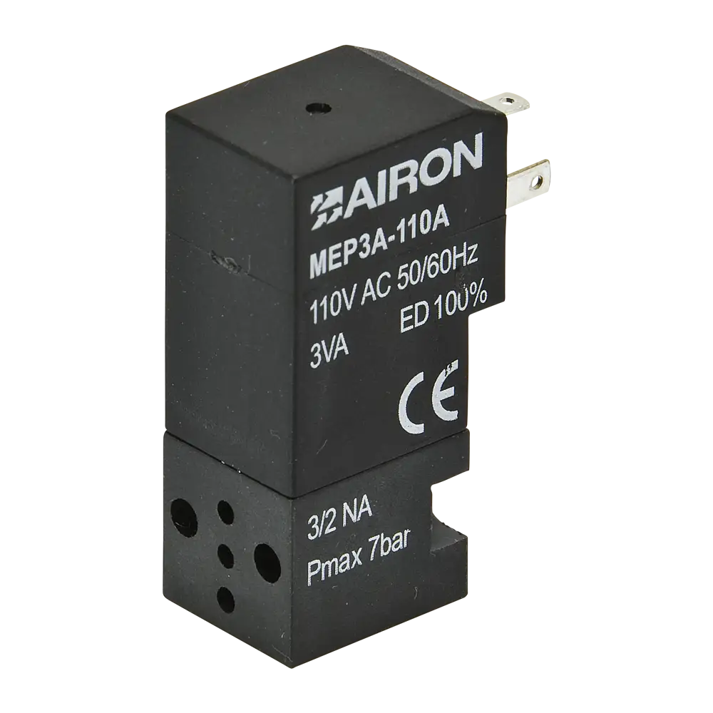 Direct solenoid miniature valves